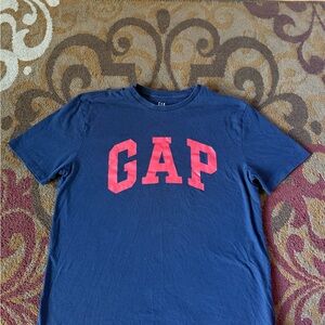 GAP Navy Blue T-Shirt with Red Logo